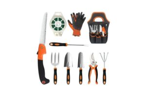 10PCS Stainless Steel Gardening Tool Set